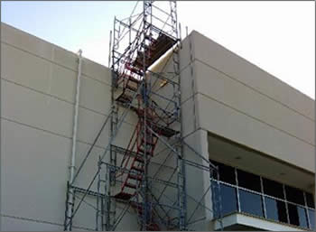 San Antonio TX Stair Tower Scaffolding